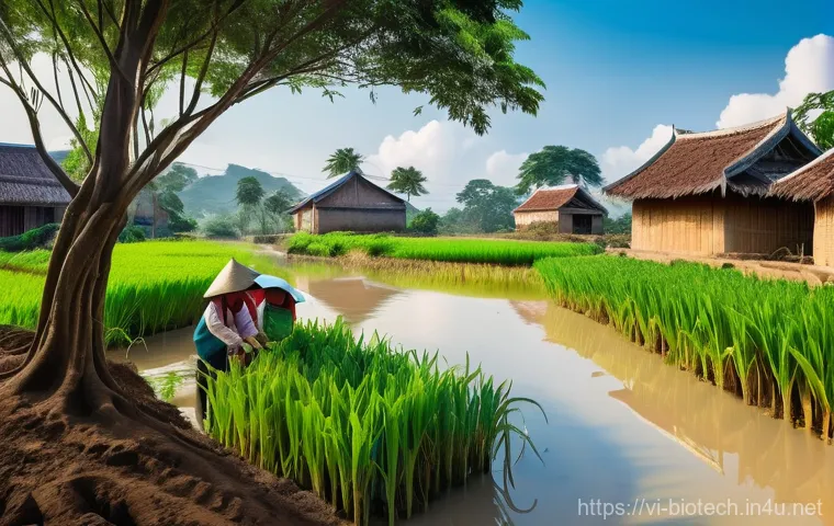 생명공학 연구소 - **Prompt:** "A cutting-edge medical laboratory in Vietnam, bustling with dedicated Vietnamese scient...