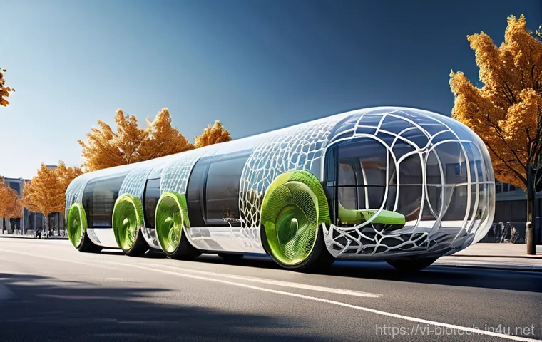 단백질 공학 - **"A visionary scene illustrating the future of medicine through protein engineering. A sleek, minim...
